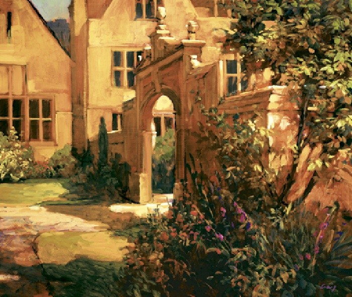 Philip Craig Sunlit Courtyard